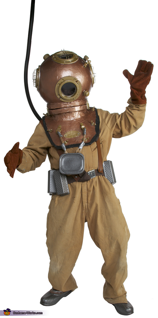 Diver from the Deep Sea Costume