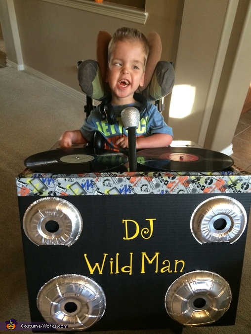 DJ Wild Man Costume