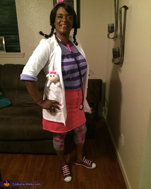 Diy doc mcstuffins cheap costume for adults