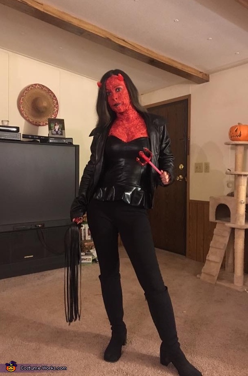 diy devil costume