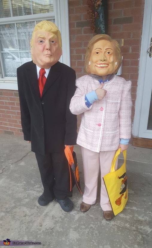 Donald and Hillary Costume