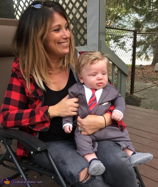 Donald Trump Baby Costume