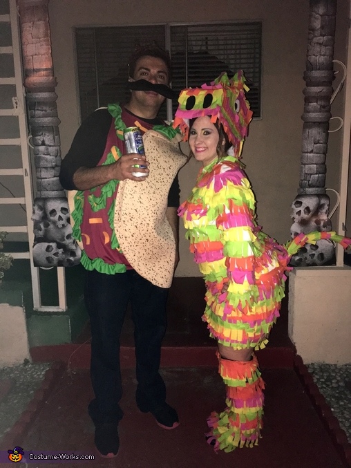 Pinata and Taco Costume