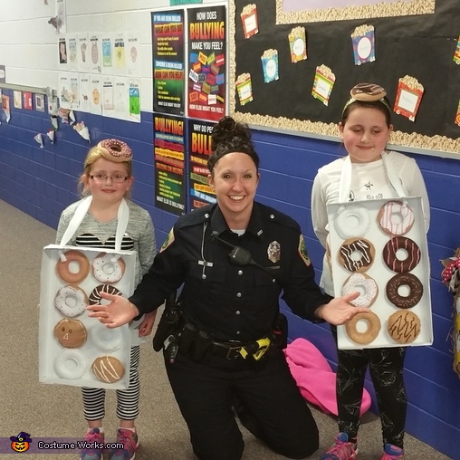 Cops Loves Donuts Kids Halloween Costume