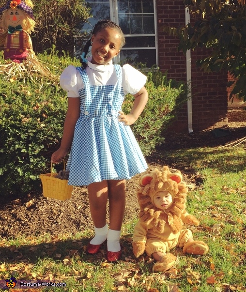 Dorothy and Lion From The Wizard of Oz Costume