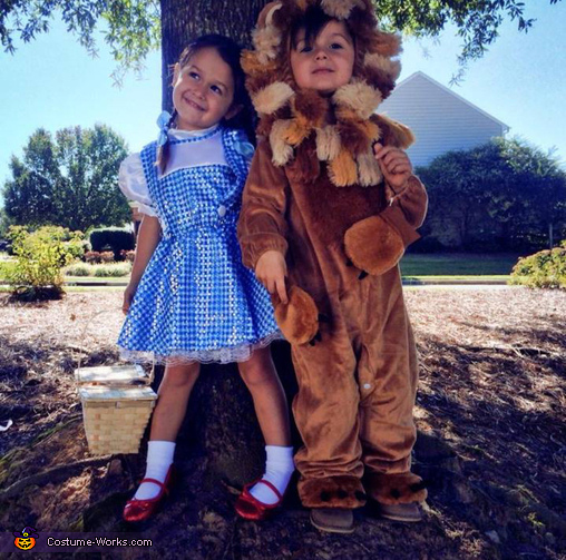 Dorothy and the Cowardly Lion Costume