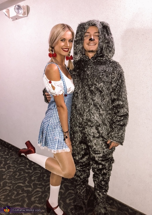 Dorothy And Toto Couple Costume No Sew Diy Costumes