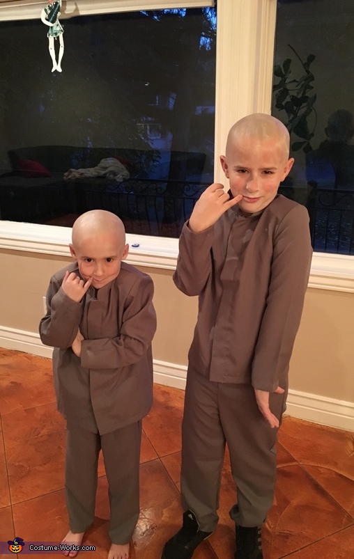 Dr. Evil and Mini Me Costume