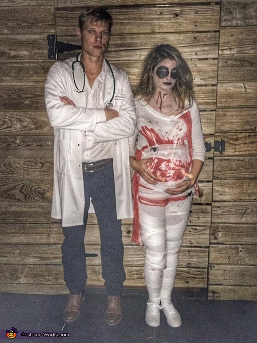 Dr. Feltersnatch & his Mummy to be Costume