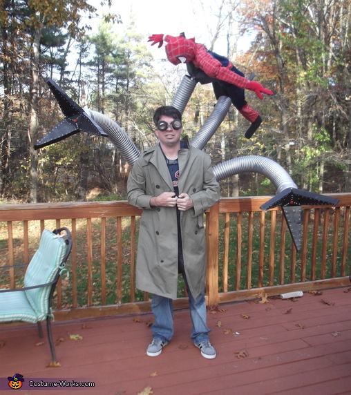 Doctor Octopus  Funny baby pictures, Family halloween costumes, Family  costumes