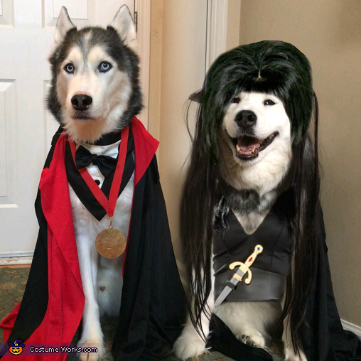 Dracula and Elvira Costume