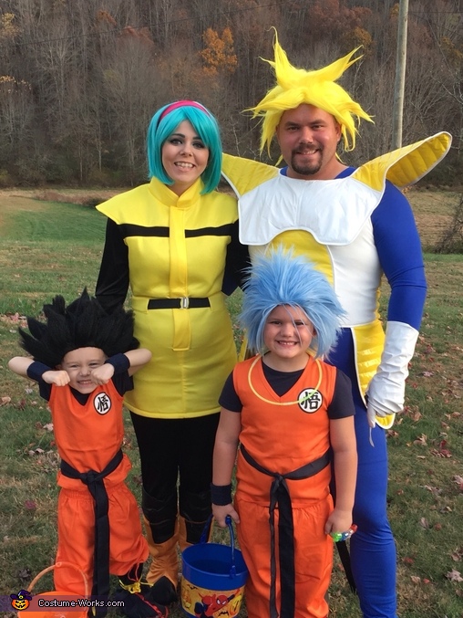 Dragon Ball Z Family Theme Costume