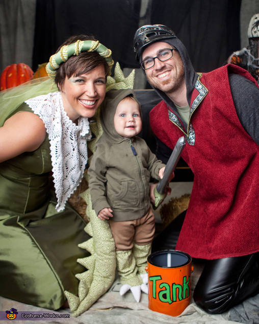 Dragon, Knight and Princess Costume