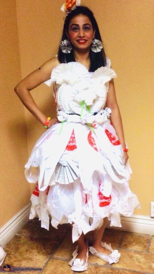 Dress from Waste Costume