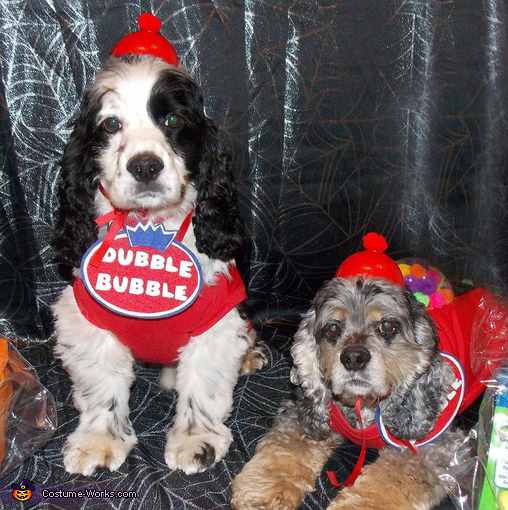 Dubble Dog Dubble Bubble Gumball Machines Costume