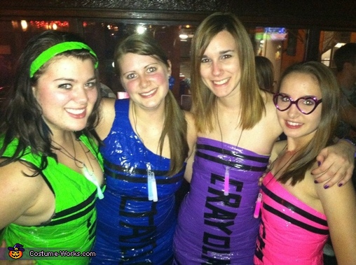 duct tape dresses for halloween