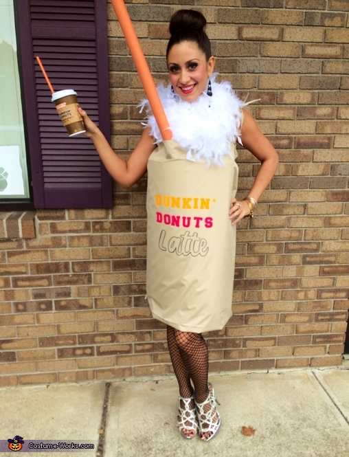 Dunkin Donuts Latte Costume