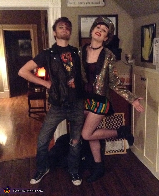 Eddie and Columbia from The Rocky Horror Picture Show Costume