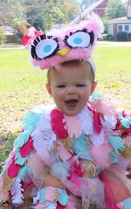 Edie the Owl Baby Halloween Costume | DIY Instructions - Photo 4/9