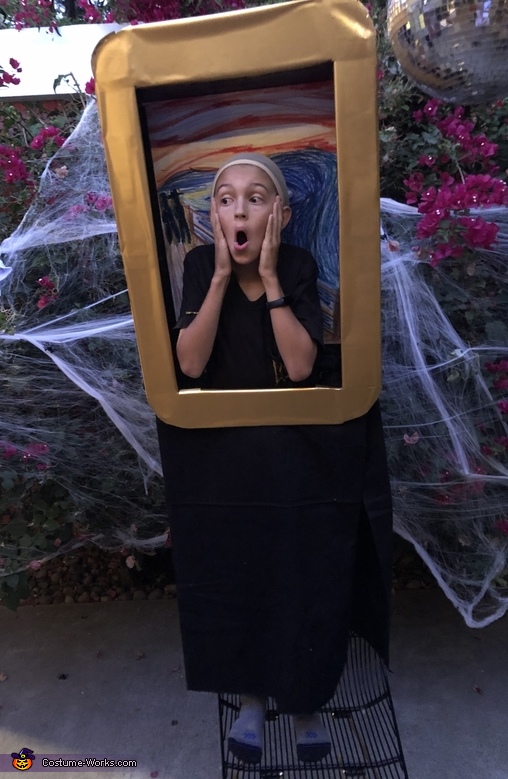 the scream painting costume