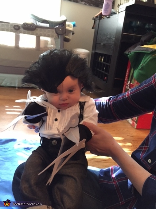 Edward Scissorhands Baby Costume