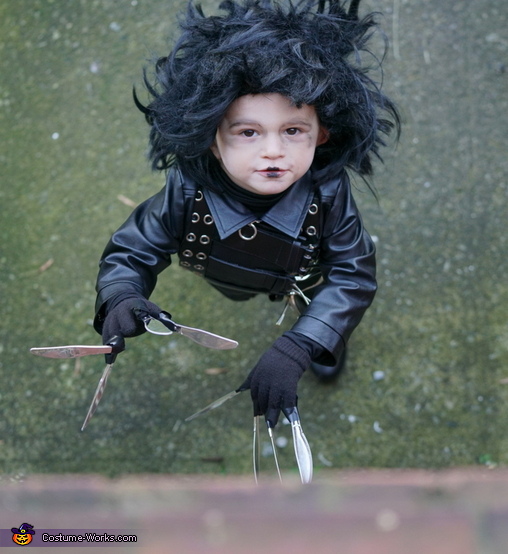 Edward Scissorhands Toddler Halloween Costume | DIY Costumes Under $65 ...