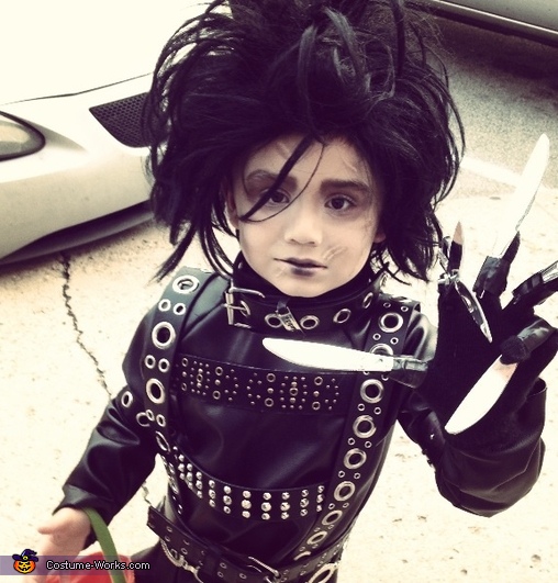 Edward Scissorhands Halloween Costume for a Boy | Unique DIY Costumes