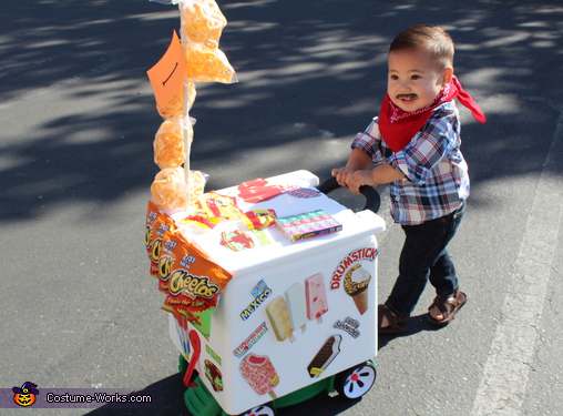 El Paletero Ice Cream Man Baby Costume - Photo 3/4