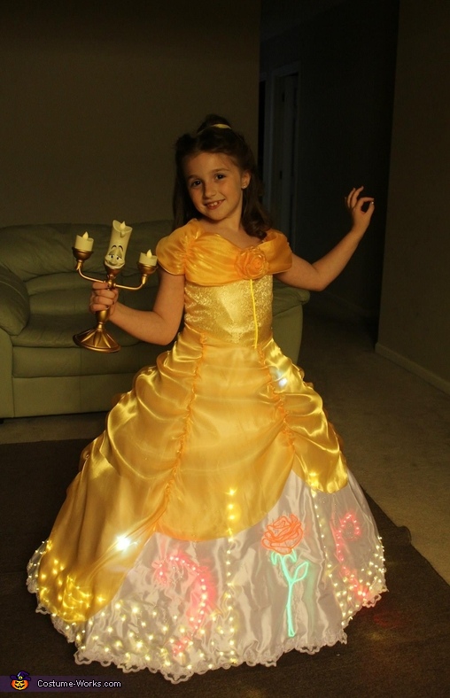 Electrical Light Parade inspired Belle Costume
