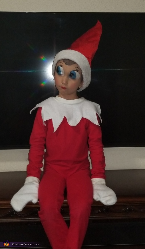 Elf on the Shelf Child Halloween Costume