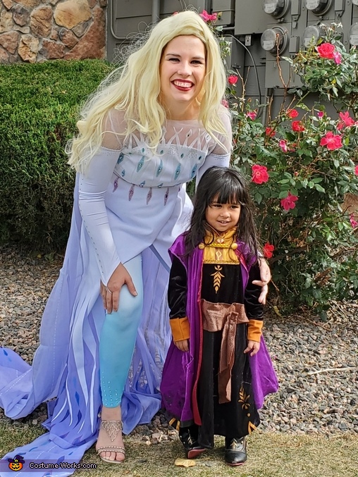 Elsa and Anna Costume