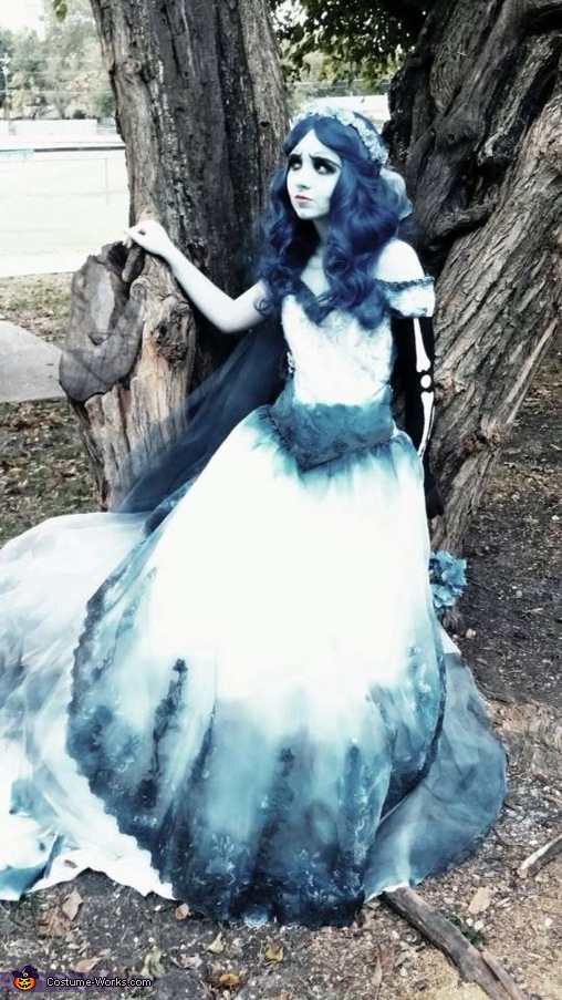 Emily The Corpse Bride Costume | DIY Instructions - Photo 6/6