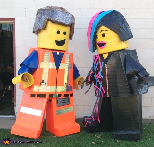 Emmet & Wyldstyle Couple Costume