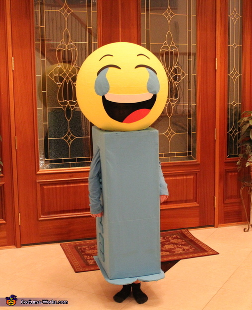 Emoji PEZ DIspenser Costume