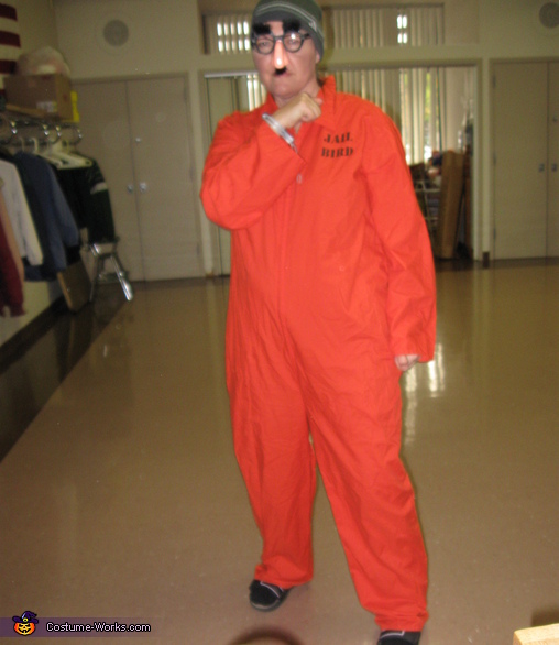 Escaped Prisoner Costume - Diy Prisoner Costume Orange