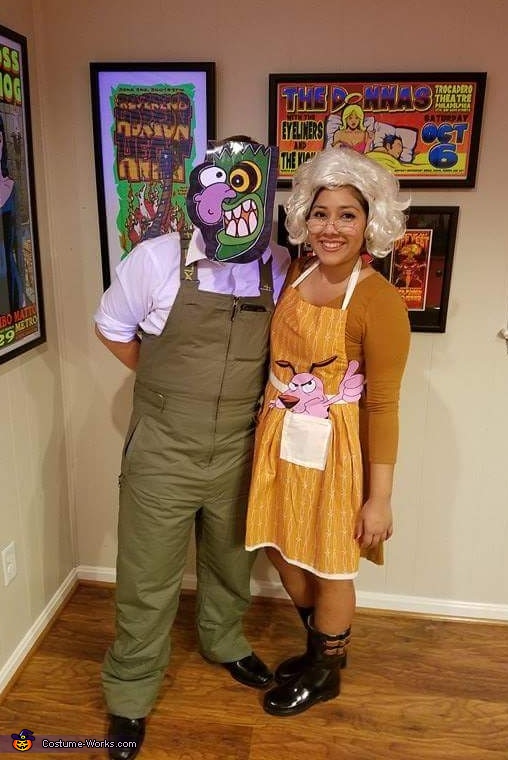 Eustace and Muriel Costume