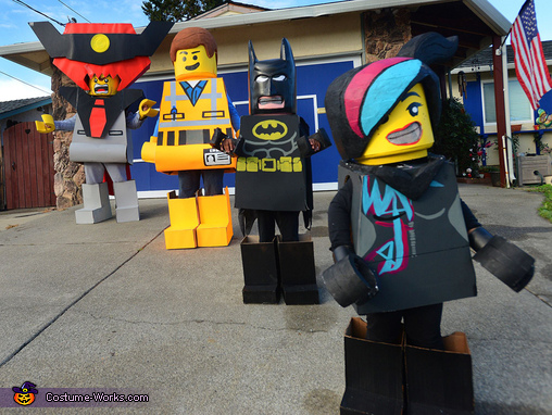 Everything is Awesome LEGO Family Costume