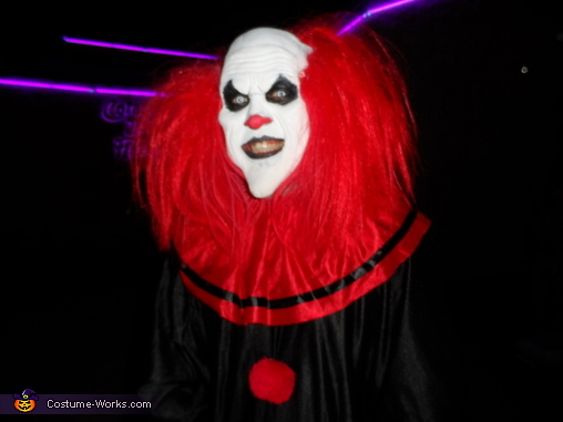 Evil Clown Adult Halloween Costume | Creative DIY Costumes - Photo 3/4