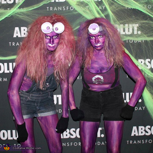 Evil Purple Minions Costume