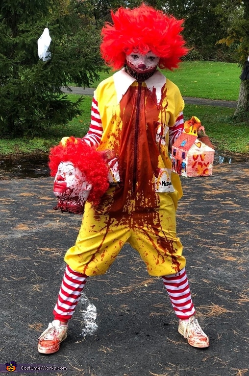 Evil Ronald McDonald Costume
