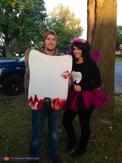 Evil Tooth Fairy & a Bloody Tooth Costume
