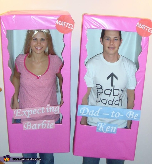 Expecting Barbie and Daddy-To-Be Ken Costume