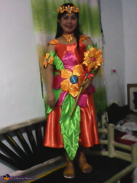 Fairy Queen of Flower Costume