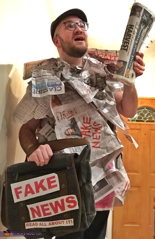 halloween fake news costumes 2020 home made Fake News Costume halloween fake news costumes 2020 home made