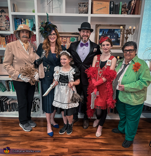 Family Clue Game Costume