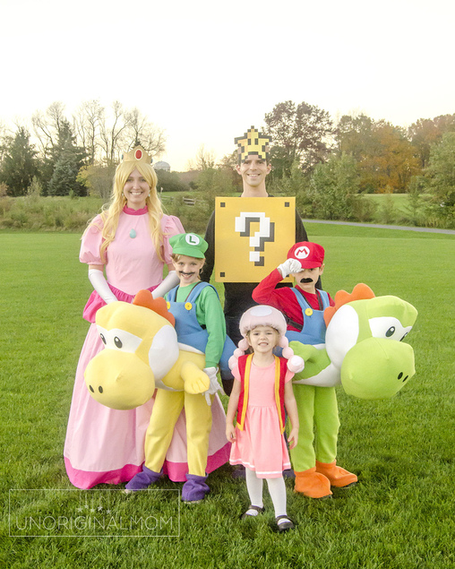 Family Mario Costumes