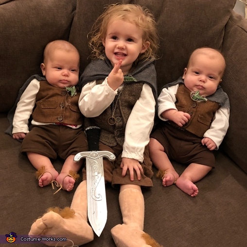Family of Hobbits Costume