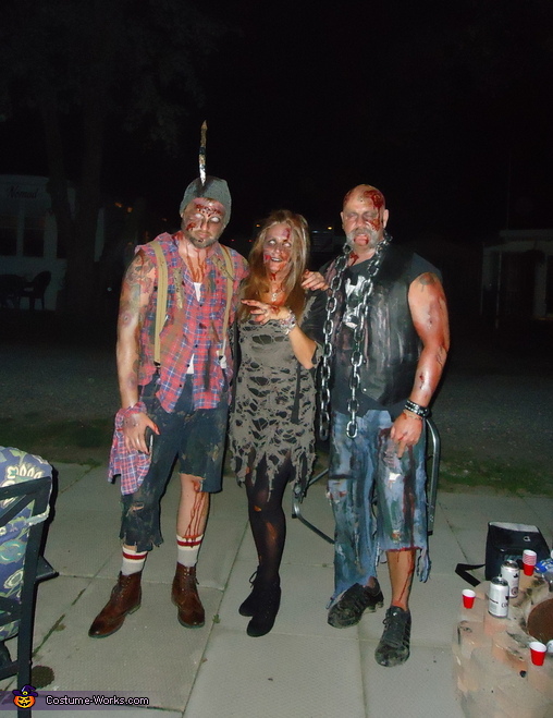Family of Zombies Costume