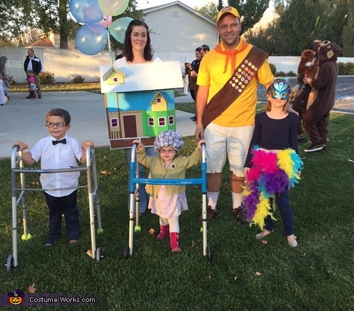 Family "Up" Themed Costume