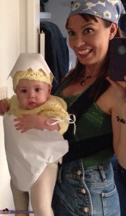 Farmer and Baby Chick Costume